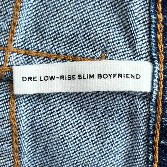 RAG & BONE JEANS JULIENNE DRE LOW RISE SLIM BOYFRIEND JEANS WOMEN’S sz 23 NWT - Picture 10 of 15